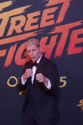 Street Fighter Red Carpet And Fan Event in Mexico City WWE wrestler Cody Rhodes attends the official red carpet and fan event for the upcoming live-action film Street Fighter at CinÃ polis Universidad on October 08, 2026 in Mexico City, Mexico. (Photo by Ismael Rosas Eyepix Group) Copyright: xIsmaelxRosas xEyepixxGroupx IR_08102026_198655