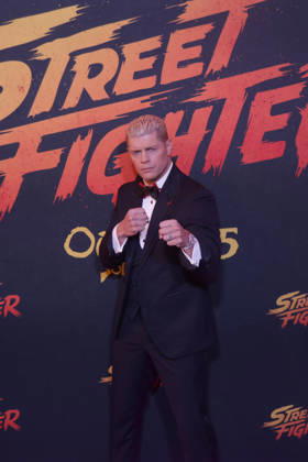 Street Fighter Red Carpet And Fan Event in Mexico City WWE wrestler Cody Rhodes attends the official red carpet and fan event for the upcoming live-action film Street Fighter at CinÃ polis Universidad on October 08, 2026 in Mexico City, Mexico. (Photo by Ismael Rosas Eyepix Group) Copyright: xIsmaelxRosas xEyepixxGroupx IR_08102026_198657