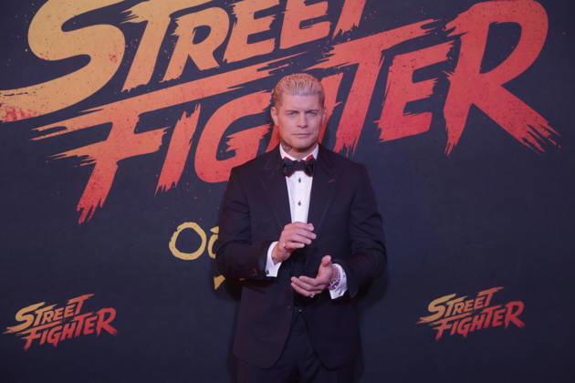 Street Fighter Red Carpet And Fan Event in Mexico City WWE wrestler Cody Rhodes attends the official red carpet and fan event for the upcoming live-action film Street Fighter at CinÃ polis Universidad on October 08, 2026 in Mexico City, Mexico. (Photo by Ismael Rosas Eyepix Group) Copyright: xIsmaelxRosas xEyepixxGroupx IR_08102026_198668