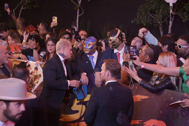 Street Fighter Red Carpet And Fan Event in Mexico City WWE wrestler Cody Rhodes attends the official red carpet and fan event for the upcoming live-action film Street Fighter at CinÃ polis Universidad on October 08, 2026 in Mexico City, Mexico. (Photo by Ismael Rosas Eyepix Group) Copyright: xIsmaelxRosas xEyepixxGroupx IR_08102026_198672