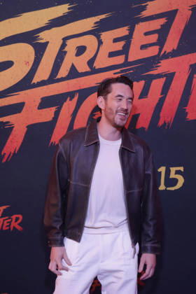 Street Fighter Red Carpet And Fan Event in Mexico City Actor Andrew Koji attends the official red carpet and fan event for the upcoming live-action film Street Fighter at CinÃ polis Universidad on October 08, 2026 in Mexico City, Mexico. (Photo by Ismael Rosas Eyepix Group) Copyright: xIsmaelxRosas xEyepixxGroupx IR_08102026_198695
