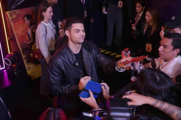 Street Fighter Red Carpet And Fan Event in Mexico City Actor Noah Centineo attends the official red carpet and fan event for the upcoming live-action film Street Fighter at CinÃ polis Universidad on October 08, 2026 in Mexico City, Mexico. (Photo by Ismael Rosas Eyepix Group) Copyright: xIsmaelxRosas xEyepixxGroupx IR_08102026_198681