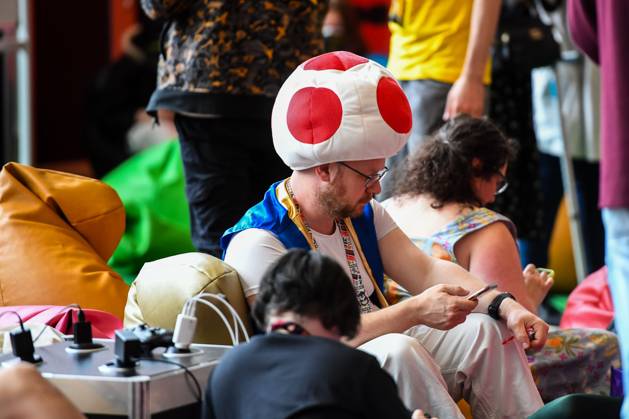 October 9, 2026, Melbourne, Australia: MELBOURNE, AUSTRALIA, OCTOBER 9, 2026: Gaming enthusiasts and cosplay participants attend the opening day of PAX Aus 2026 at the Melbourne Convention and Exhibition Centre. The three-day convention, running from October 9 to 11, brings together gamers, developers, publishers and fans for video game demonstrations, esports competitions, cosplay activities and exhibitions showcasing the latest developments in gaming and entertainment. Melbourne Australia - ZUMAq101 20261009_zna_q101_013 Copyright: xAlexanderxBogatyrevx