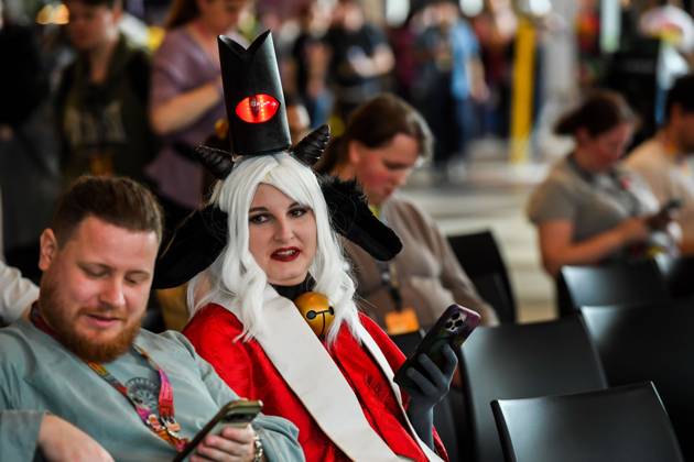 October 9, 2026, Melbourne, Australia: MELBOURNE, AUSTRALIA, OCTOBER 9, 2026: Gaming enthusiasts and cosplay participants attend the opening day of PAX Aus 2026 at the Melbourne Convention and Exhibition Centre. The three-day convention, running from October 9 to 11, brings together gamers, developers, publishers and fans for video game demonstrations, esports competitions, cosplay activities and exhibitions showcasing the latest developments in gaming and entertainment. Melbourne Australia - ZUMAq101 20261009_zna_q101_030 Copyright: xAlexanderxBogatyrevx