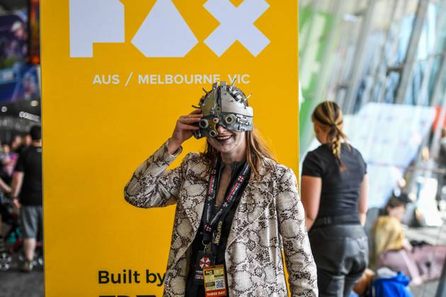 October 9, 2026, Melbourne, Australia: MELBOURNE, AUSTRALIA, OCTOBER 9, 2026: Gaming enthusiasts and cosplay participants attend the opening day of PAX Aus 2026 at the Melbourne Convention and Exhibition Centre. The three-day convention, running from October 9 to 11, brings together gamers, developers, publishers and fans for video game demonstrations, esports competitions, cosplay activities and exhibitions showcasing the latest developments in gaming and entertainment. Melbourne Australia - ZUMAq101 20261009_zna_q101_036 Copyright: xAlexanderxBogatyrevx