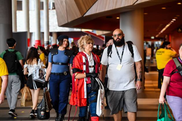 October 9, 2026, Melbourne, Australia: MELBOURNE, AUSTRALIA, OCTOBER 9, 2026: Gaming enthusiasts and cosplay participants attend the opening day of PAX Aus 2026 at the Melbourne Convention and Exhibition Centre. The three-day convention, running from October 9 to 11, brings together gamers, developers, publishers and fans for video game demonstrations, esports competitions, cosplay activities and exhibitions showcasing the latest developments in gaming and entertainment. Melbourne Australia - ZUMAq101 20261009_zna_q101_037 Copyright: xAlexanderxBogatyrevx