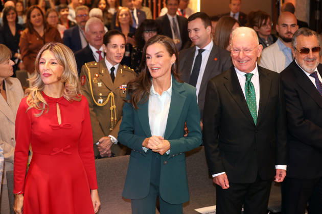 Queen Letizia Presides Over the Official Ceremony for World Mental Health Day 2026 The Minister of Labor and Social Economy, Yolanda Díaz, Queen Letizia, the president of the Spanish Mental Health Confederation, Nel A. González Zapico, and the president of ONCE, Miguel Carballeda Pineiro, during the official ceremony for World Mental Health Day 2026 at the Hotel Ilunion Atrium on October 9, 2026, in Madrid, Spain. Organized by the Spanish Mental Health Confederation, the event will be held under the slogan Match Your Mental Health, in collaboration with the Ministry of Social Rights, Consumer Affairs, and the 2030 Agenda and the ONCE Foundation. CELEBRITIES QUEEN ROYALTY HEALTH MENTAL HEALTH Raú Madrid Madrid, Spain Copyright: xRaulxTerrelx 7830611
