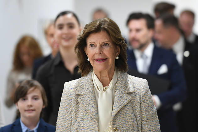 Feierliche Einweihung des neuen Schulgebäudes des Luisen-Gymnasiums am 09.10.2026 in Düsseldorf Ihre Majestät Königin Silvia von Schweden