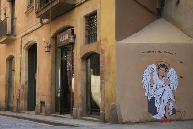 Maricarmen Forever, the new work by street artist TVBoy in Barcelona The work Maricarmen Forever by street artist TVBoy, as of October 9, 2026, in Barcelona, Catalonia, Spain. Street artist TVBoy has depicted Maricarmen with angel wings and a key in her hand, paying tribute to the elderly woman who was evicted from her apartment a few weeks ago following her death, with the phrase Maricarmen Forever OCTOBER 9, 2026 Barcelona Catalonia Barcelona Catalonia Spain  Copyright: xDavidxZorrakinox 7831540