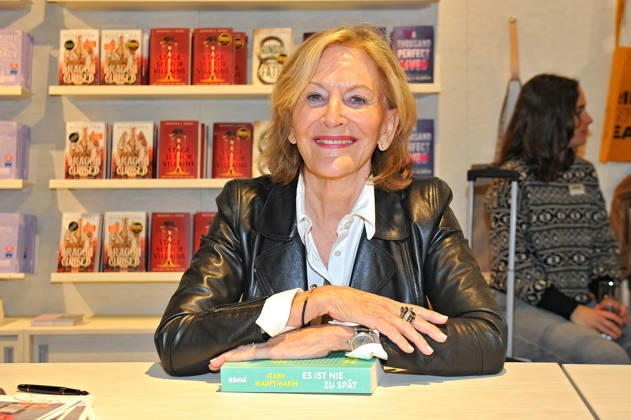 Frankfurter Buchmesse 2026. Schriftstellerin Gaby Hauptmann am 09.10.2026 auf der Frankfurter Buchmesse. 20261009MWI153834