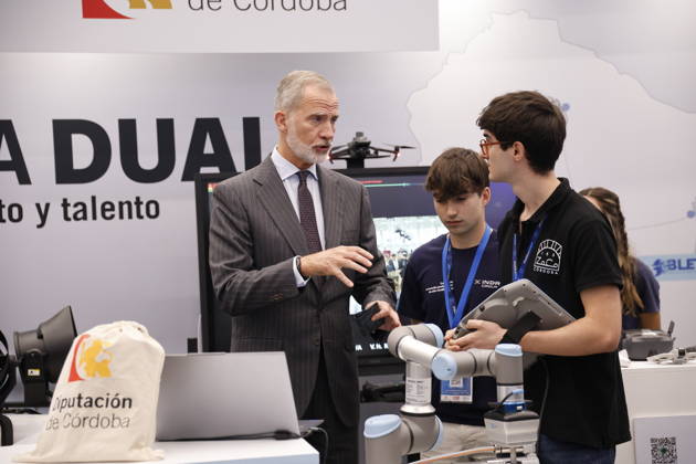 King Felipe VI Closes the Indudef 2026 Defense Industry Congress in Córdoba His Majesty King Felipe VI Visits the Indudef 2026 Defense Industry Congress October 9, 2026, in Córdoba, Andalusia, Spain Over the course of three days, Indudef has brought together companies in the defense, technology, and innovation sectors, in addition to panel discussions, professional meetings, and spaces designed to foster collaboration and networking OCTOBER 9, 2026 Córdoba, Andalusia, Spain Córdoba, Andalusia, Spain Spain Copyright: xMaderoxCuberox 7831664