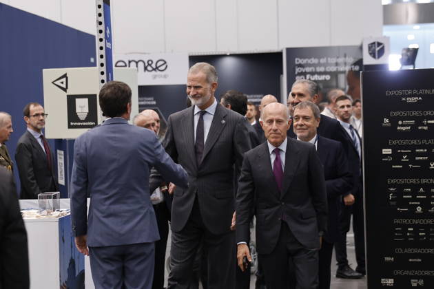 King Felipe VI Closes the Indudef 2026 Defense Industry Congress in Córdoba His Majesty King Felipe VI attends the closing ceremony of the Indudef 2026 Defense Industry Congress in Córdoba October 9, 2026, in Córdoba, Andalusia, Spain. Over the course of three days, Indudef has brought together companies in the defense, technology, and innovation sectors, in addition to panel discussions, professional meetings, and spaces designed to foster collaboration and networking. OCTOBER 9, 2026 Córdoba, Andalusia, Spain Córdoba, Andalusia, Spain Spain Copyright: xMaderoxCuberox 7831685