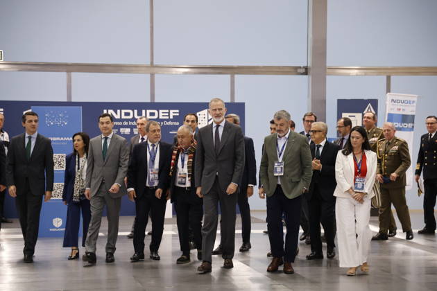 King Felipe VI Closes the Indudef 2026 Defense Industry Congress in Córdoba His Majesty King Felipe VI attends the closing ceremony of the Indudef 2026 Defense Industry Congress in Córdoba on October 9, 2026, in Córdoba, Andalusia, Spain. Over the course of three days, Indudef has brought together companies involved in defense, technology, and innovation, in addition to panel discussions, professional meetings, and spaces designed to foster collaboration and networking. OCTOBER 9, 2026 Córdoba, Andalusia, Spain Córdoba, Andalusia, Spain Spain Copyright: xMaderoxCuberox 7831680