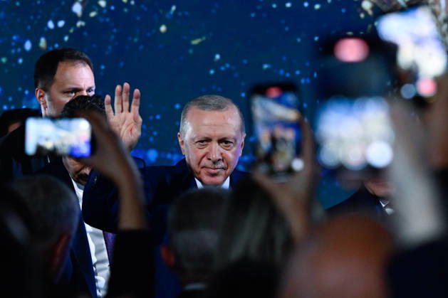 Turkish President Recep Tayyip Erdogan KIRKLARELI, TURKIYE - OCTOBER 9: Turkish President Recep Tayyip Erdogan greets the crowds as he attends the Cerkezkoy-Kapikule High-Speed Railway Line Opening Ceremony in Kirklareli, Turkiye on October 9, 2026. Arif Hudaverdi Yaman Anadolu Kirklareli Turkey. Editorial use only. Please get in touch for any other usage.  Copyright: x2026xAnadoluxArifxHudaverdixYamanx