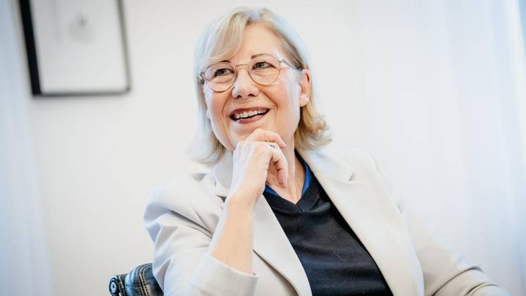 Krupp-Stiftungschefin Ursula Gather im Interview. Lange Zeit hat sich Ursula Gather, die Chefin der Krupp-Stiftung, nicht mehr zum Konzern Thyssenkrupp geäußert. Jetzt spricht sie im exklusiven Interview. Am 09.10.2026 in Essen ** NUR FÜR REDAKTIONELLE ZWECKE ** EDITORIAL USE ONLY **<p>Krupp-Stiftungschefin Ursula Gather im Interview. Lange Zeit hat sich Ursula Gather, die Chefin der Krupp-Stiftung, nicht mehr zum Konzern Thyssenkrupp geäußert. Jetzt spricht sie im exklusiven Interview. Am 09.10.2026 in Essen Copyright: ChristophxJendral