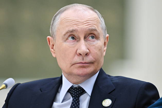 TURKMENISTAN, BALKAN PROVINCE - OCTOBER 9, 2026: Russia s President Vladimir Putin attends the Caspian Ecological Summit Turkmenistan  - ZUMAt113 20261009_zaa_t113_463 Copyright: xSergeixBobylevx
