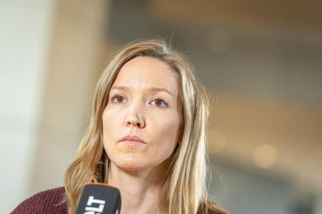 Ottilie Klein EUR, Deutschland, Berlin, 09.10.2026: Ottilie Klein (CDU) gibt ein Interview im Deutschen Bundestag zu aktuellen Themen zu den anstehenden Reformen.