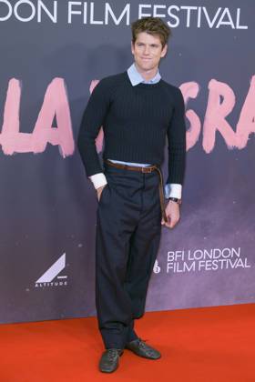 La Bola Negra Film Premiere Miguel Bernardeau attends the La Bola Negra BFI London Film Festival premiere, at The Royal Festival Hall, BFI Southbank, London. 8th October 2026.  Copyright: xAndrewxSimsx NINTCHDBPICT001114441082