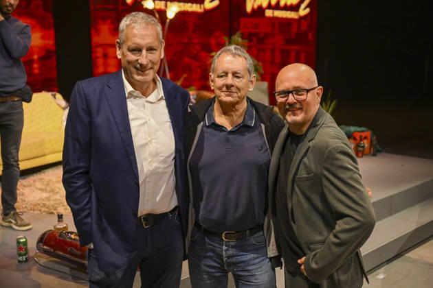 Flodder - De Musical Barneveld, 09 10 2026 : Flodder , De Musical presentation . Pix : Gert Verhulst, Dick Maas , Tijl Dauwe . Credit : Peter De Smedt CC . Barneveld Netherlands  Copyright: xContentxCurationx PeterxDexSmedtx xCCx