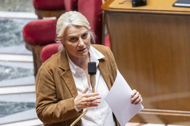 Paris, France le 9 Octobre, 2026 - Examen en seance a l assemblee nationale de la proposition de loi apportant une reponse integrale au phenomene des violences sexuelles et sexistes contre les femmes et les enfants - Stephanie Rist POLITIQUE, ASSEMBLEE NATIONALE, EXAMEN DE LOI, LEGISLATIF, LOI INTEGRALE, VIOLENCES SEXUELLES  Copyright: xVincentxIsorex