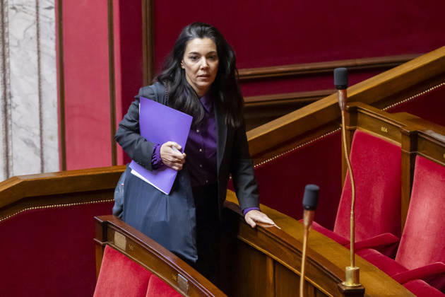 Paris, France le 9 Octobre, 2026 - Examen en seance a l assemblee nationale de la proposition de loi apportant une reponse integrale au phenomene des violences sexuelles et sexistes contre les femmes et les enfants - Sophia Chikirou POLITIQUE, ASSEMBLEE NATIONALE, EXAMEN DE LOI, LEGISLATIF, LOI INTEGRALE, VIOLENCES SEXUELLES  Copyright: xVincentxIsorex