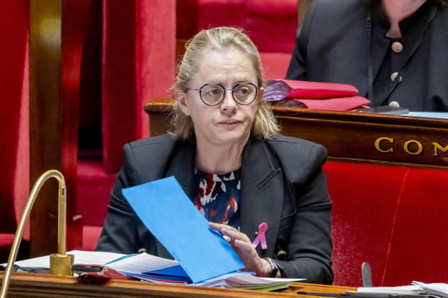 Paris, France le 9 Octobre, 2026 - Examen en seance a l assemblee nationale de la proposition de loi apportant une reponse integrale au phenomene des violences sexuelles et sexistes contre les femmes et les enfants - Celine Thiebault-Martinez POLITIQUE, ASSEMBLEE NATIONALE, EXAMEN DE LOI, LEGISLATIF, LOI INTEGRALE, VIOLENCES SEXUELLES  Copyright: xVincentxIsorex
