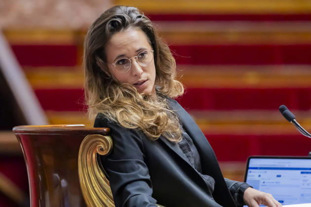 Paris, France le 9 Octobre, 2026 - Examen en seance a l assemblee nationale de la proposition de loi apportant une reponse integrale au phenomene des violences sexuelles et sexistes contre les femmes et les enfants - Clemence Guette POLITIQUE, ASSEMBLEE NATIONALE, EXAMEN DE LOI, LEGISLATIF, LOI INTEGRALE, VIOLENCES SEXUELLES  Copyright: xVincentxIsorex