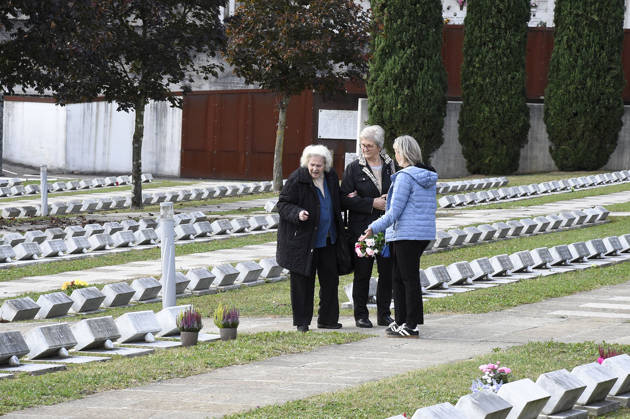 IPA89467075 - Longarone, October 9, 2026. The 63rd anniversary of the Vajont disaster at the Fortogna Cemetery  Copyright: xGianxPaoloxPeronax xx IPA89467075