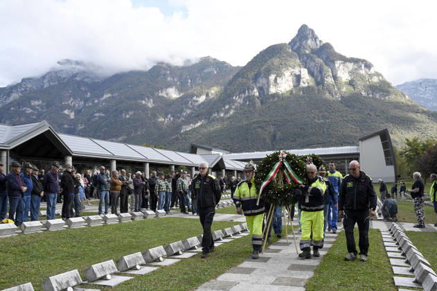 IPA89467079 - Longarone, October 9, 2026. The 63rd anniversary of the Vajont disaster at the Fortogna Cemetery  Copyright: xGianxPaoloxPeronax xx IPA89467079