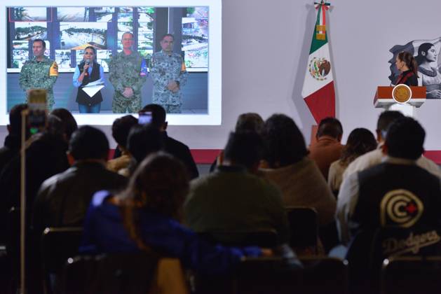 October 9, 2026: TO-45414-MEXICO , September 10, 2026. Mexican President Claudia Sheinbaum spoke about heavy rains in various states and national politics during the "People& 039;s Conference" at the National Palace in Mexico City. Clasos.com.mx - ZUMAcs4_ 20261009_faa_cs4_049 Copyright: xJavierxLiraxOterox