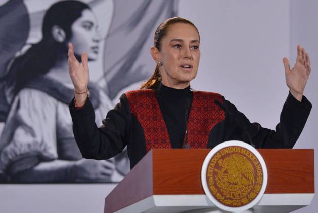 October 9, 2026: TO-45414-MEXICO , September 10, 2026. Mexican President Claudia Sheinbaum spoke about heavy rains in various states and national politics during the "People& 039;s Conference" at the National Palace in Mexico City. Clasos.com.mx - ZUMAcs4_ 20261009_faa_cs4_051 Copyright: xJavierxLiraxOterox
