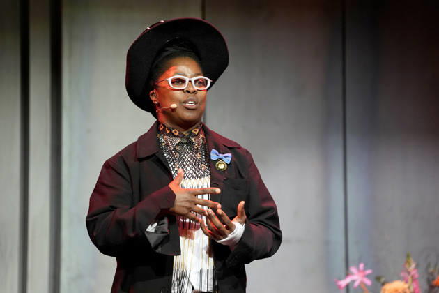 GOTHENBURG, SWEDEN, October 9, 2026 Zanele Muholi from South Africa receives the Hasselblad Award, an international photography prize, at a ceremony at World of Volvo in Gothenburg, Sweden x9200x  Copyright: xBjörnxLarssonxRosvall TTx HASSELBLADSPRISET 2026 Q01hWLrp7uM