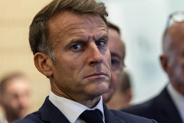 French President Emmanuel Macron and German President Frank Walter Steinmeier visit the Laser Mégajoule research facility operated by the French Alternative Energies and Atomic Energy Commission (CEA). The facility is part of France’s nuclear deterrence simulation program, located in Le Barp, France, on October 9, 2026. Margot Le Gonidec, Pool Bestimage, Le Barp, France  Copyright: xMargotxLexGonidecx xPoolx xBestimagexMargotxLexGonidecx xPoolx xBestimagex