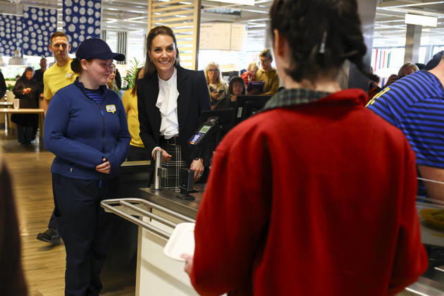 Britain s Prince William and Kate, Princess of Wales, visit an Ikea store to learn about the company s work supporting care-experienced young people on their journey into employment Featuring: Catherine, Princess of Wales Where: Belfast, United Kingdom When: 09 Oct 2026 Credit: Cover Images **NOT AVAILABLE FOR HELLO MAGAZINE** EDITORIAL USE ONLY. NOT FOR USE BY NEWSPAPERS BASED IN THE UK. Copyright: xx coverimg56081615