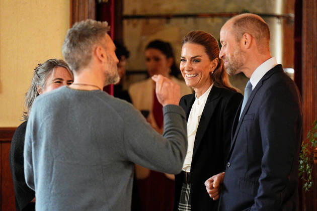 Royal visit to Belfast The Prince and Princess of Wales during a visit to The Commons in South Belfast, which is a project that will transform a church at the heart of the diverse and vibrant Ormeau Road community into a self-sustaining community centre for all. Picture date: Friday October 9, 2026., Credit:Avalon.red PA ROTA - B68 Avalon UK, Belfast  Copyright: xAvalon.redx xPAxROTAx-xB68x xAvalonx 1141817323