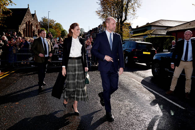 Royal visit to Belfast The Prince and Princess of Wales leave following their visit to The Commons in South Belfast, a project that will transform a church at the heart of the diverse and vibrant Ormeau Road community into a self-sustaining community centre for all. Picture date: Friday October 9, 2026., Credit:Avalon.red PA ROTA - B68 Avalon UK, Belfast  Copyright: xAvalon.redx xPAxROTAx-xB68x xAvalonx 1141817518