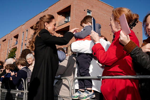 Royal visit to Belfast The Princess of Wales greets members of the public following her visit to The Commons in South Belfast, a project that will transform a church at the heart of the diverse and vibrant Ormeau Road community into a self-sustaining community centre for all. Picture date: Friday October 9, 2026., Credit:Avalon.red PA ROTA - B68 Avalon UK, Belfast  Copyright: xAvalon.redx xPAxROTAx-xB68x xAvalonx 1141817664