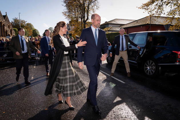 Royal visit to Belfast The Prince and Princess of Wales meet members of the public after a visit to The Commons in South Belfast, a project to transform a church on the Ormeau Road into a community centre. Picture date: Friday October 9, 2026., Credit:Avalon.red PA ROTA - B68 Avalon UK, Belfast  Copyright: xAvalon.redx xPAxROTAx-xB68x xAvalonx 1141818057