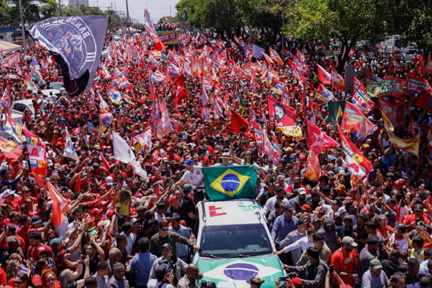 BRASiLIA, DF - 09.10.2026: ATO DE LULA EM BRASiLIA - President Lula resumes campaign events after the first round of elections, in CeilÃ¢ndia (DF). x3027360x  JoaoxPedroxCarvalho