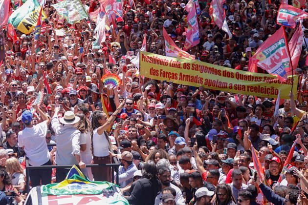 BRASiLIA, DF - 09.10.2026: ATO DE LULA EM BRASiLIA - President Lula resumes campaign events after the first round of elections, in CeilÃ¢ndia (DF). x3027366x  JoaoxPedroxCarvalho