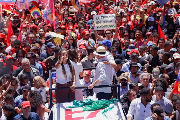BRASiLIA, DF - 09.10.2026: ATO DE LULA EM BRASiLIA - President Lula resumes campaign events after the first round of elections, in CeilÃ¢ndia (DF). x3027408x  JoaoxPedroxCarvalho
