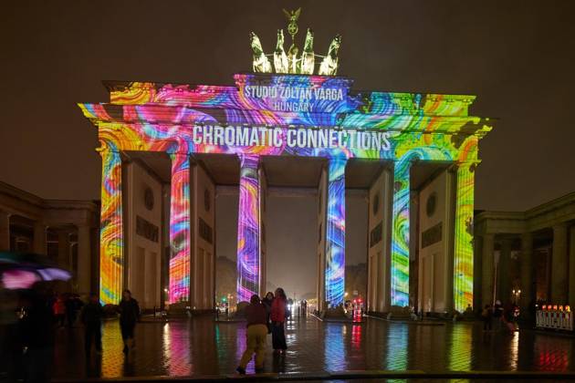 Festival of Lights ** NUR FÜR REDAKTIONELLE ZWECKE ** EDITORIAL USE ONLY **<p>Festival of Lights am Brandenburger Tor. Deutschland Berlin Berlin Copyright: JörgxCarstensen