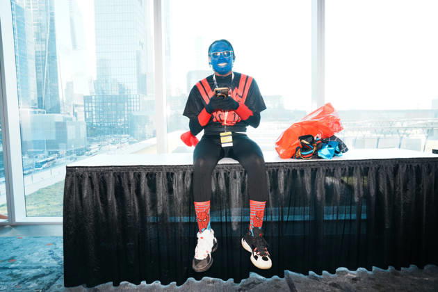 October 9, 2026, New York, New York, USA: Scenes of people in cosplay at the 2026 New York Comic Con at the Javits Center on October 9, 2026 in New York. New York USA - ZUMAb148 20261009_zap_b148_070 Copyright: xBryanxSmithx