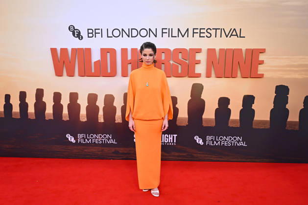 Cast attend the Wild Horse Nine premiere during the 70th BFI London Film Festival at the Royal Festival Hall, London Featuring: Mariana Di Girolamo Where: London, United Kingdom When: 09 Oct 2026 Credit: Cover Images EDITORIAL USE ONLY. NOT FOR USE BY NEWSPAPERS BASED IN THE UK. Copyright: xx coverimg56081853