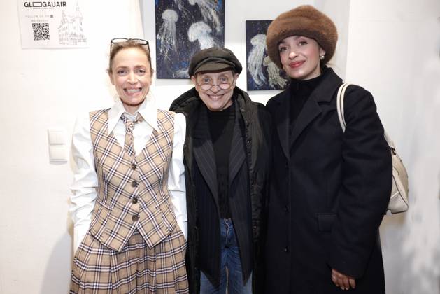 M.A.R.X-Bande Anna Thalbach, Katharina Thalbach, Nellie Thalbach Ausstellung der M.A.R.X-Bande, Glogauer Straße 16, Berlin, Datum: 09.10.2026 Copyright: xEventpress Kratschx