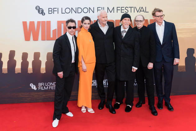 Wild Horse Nine Premiere at BFI London Film Festival LONDON, UNITED KINGDOM - OCTOBER 09: (L-R) Sam Rockwell, Mariana Di Girolamo, Martin McDonagh, John Malkovich, Steve Buscemi and Graham Broadbent attend the premiere of Wild Horse Nine during the 70th BFI London Film Festival at the Royal Festival Hall in London, United Kingdom on October 09, 2026. Wiktor Szymanowicz Anadolu London United Kingdom. Editorial use only. Please get in touch for any other usage.  Copyright: x2026xAnadoluxWiktorxSzymanowiczx