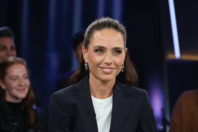 Franca Lehfeldt, Journalistin und Unternehmerin, zu Gast in der NDR Talk Show am 9.10.2026 im 3. Programm des NDR Fernsehen, Fototermin vor der Aufzeichnung am 2.10.2026 im Fernsehstudio Hamburg Lokstedt
