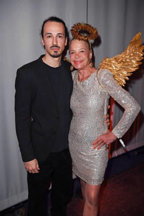 Marvin Herzsprung (Sohn von Bernd Herzsprung), Barbara Engel bei der KINDERSCHUTZENGEL E.V. GALA 2026 im Spindler & Klatt in Berlin am 09.10.2026