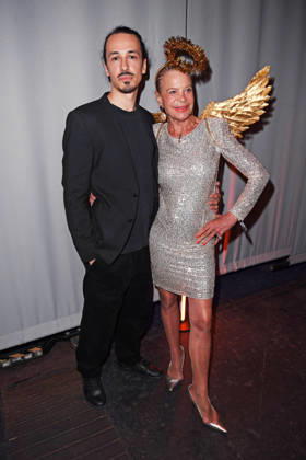 Marvin Herzsprung (Sohn von Bernd Herzsprung), Barbara Engel bei der KINDERSCHUTZENGEL E.V. GALA 2026 im Spindler & Klatt in Berlin am 09.10.2026