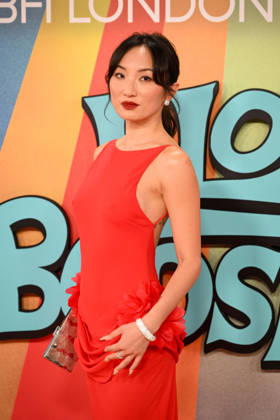 Cast attend the I Love Boosters premiere during the 70th BFI London Film Festival held at BFI Southbank, London Featuring: Poppy Liu Where: London, United Kingdom When: 09 Oct 2026 Credit: Cover Images EDITORIAL USE ONLY. NOT FOR USE BY NEWSPAPERS BASED IN THE UK. Copyright: xx coverimg56081926